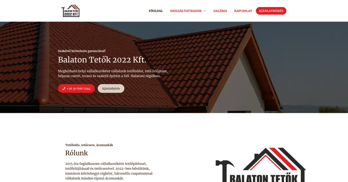 Balatoni tetők